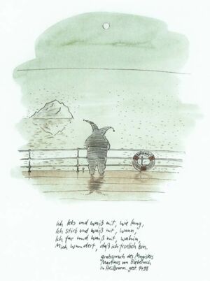 Illustration »Grabspruch«